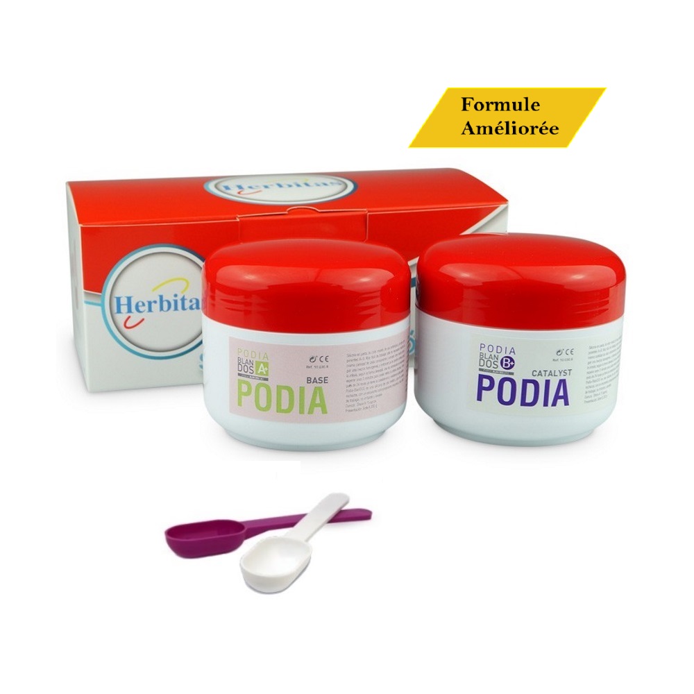 Silicone Bi-composant Podia blandos - 2x200g