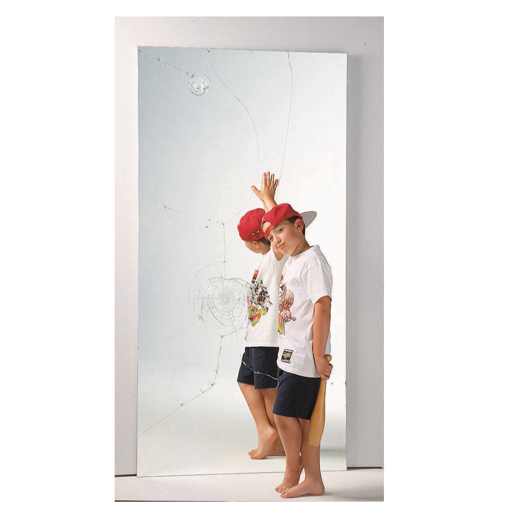 Miroir quadrille brise