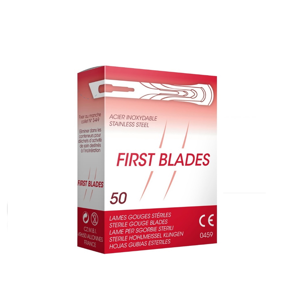 Lames de gouges First blades - 50 lames