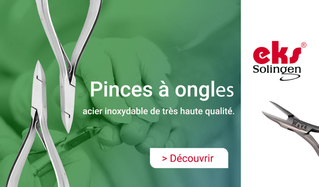 Pinces à ongles EKS Solingen, matériel de podologie et pédicurie