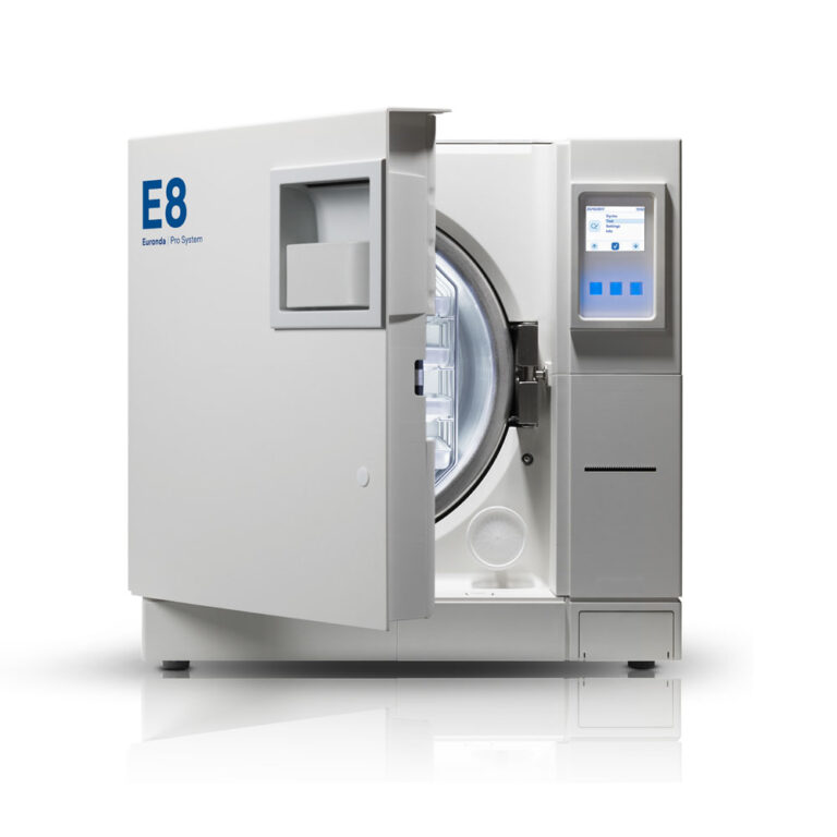 Autoclave Euronda E8 classe B, stérilisation pour matériel de podologie